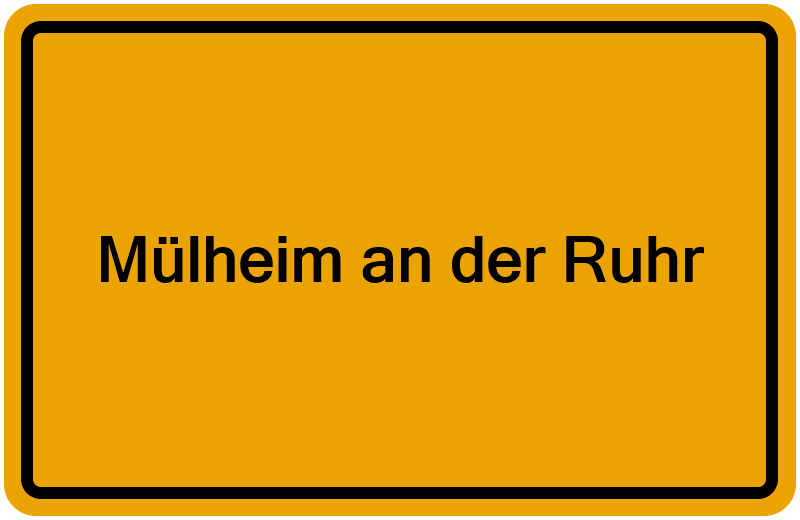 Handelsregisterauszug Mülheim an der Ruhr